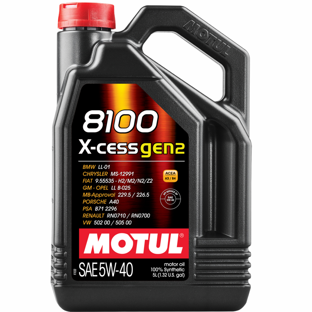 Motul 8100 X-cess Gen 2 5W40